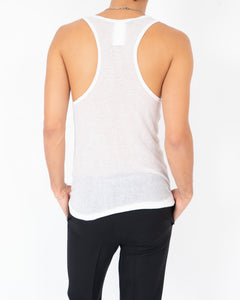 SS19 Laguna White Embroidered Tanktop 1 of 1 Sample