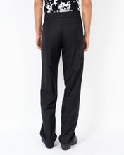 Load image into Gallery viewer, FW06 Black Straight Leg Trousers Sample