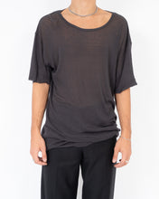 Load image into Gallery viewer, SS14 Oversized Anthracite Cashmere T-Shirt