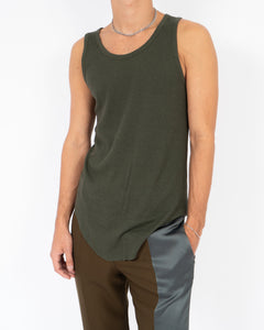 FW17 Ribbed Kath Military Green Tanktop Sample