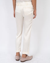Load image into Gallery viewer, SS19 Cream White Crepe Trousers 1 of 1 Sample