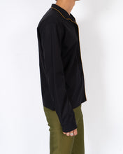 Load image into Gallery viewer, FW18 Byron Black Crossgrain Shirt Sample