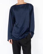 Load image into Gallery viewer, FW17 Kuiper Indigo Boat Neck Longsleeve Sample
