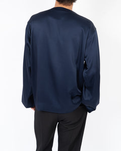 FW17 Kuiper Indigo Boat Neck Longsleeve Sample