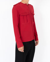 Load image into Gallery viewer, FW16 Lulu Blood Military Silk Shirt Sample