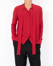 Load image into Gallery viewer, FW19 Sophora Red Silk Shirt Sample