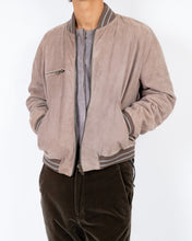 Load image into Gallery viewer, SS15 1/1 Pitonuis Pale Pink Lamb Suede Bomber