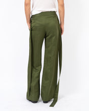 Load image into Gallery viewer, SS19 Belted Azul Khaki Trousers Sample