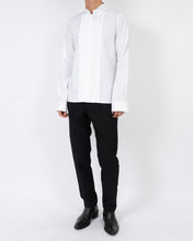 Load image into Gallery viewer, FW20 Pleated Baron White Shirt