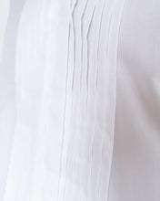 Load image into Gallery viewer, FW20 Pleated Baron White Shirt