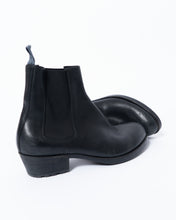 Load image into Gallery viewer, FW18 Chunky Black Leather Chelsea Boots