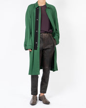 Load image into Gallery viewer, SS19 Green Oversized Painter Coat