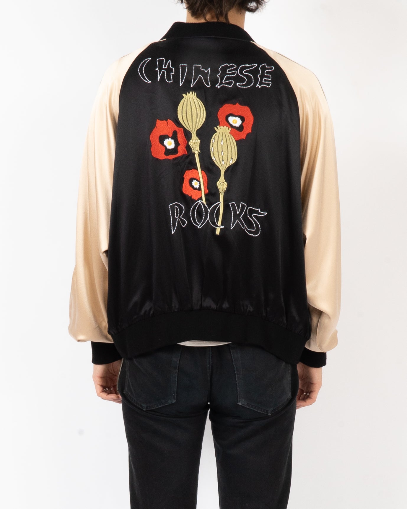 Chimese Rocks Chinese Rocks Silk Bomber – Backyardarchive