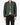 SS15 Boxy College Bomber in Green Linen