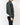 SS15 Boxy College Bomber in Green Linen