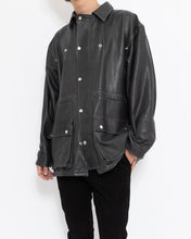 Load image into Gallery viewer, SS23 Grey Duster Leather Jacket
