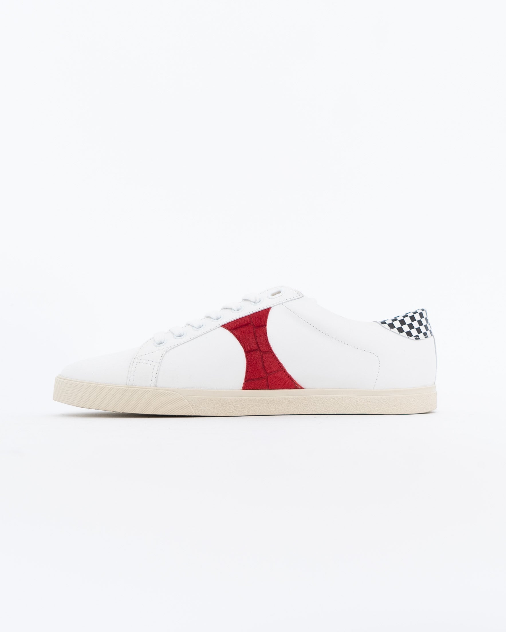 SS19 Checked Detail Triomphe Sneaker
