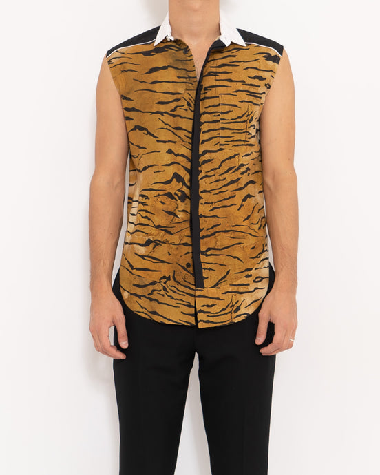 SS20 Sleeveless Tiger Shirt Sample