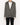 SS18 Draped Back Blazer in Grey Kuiper Satin Viscose