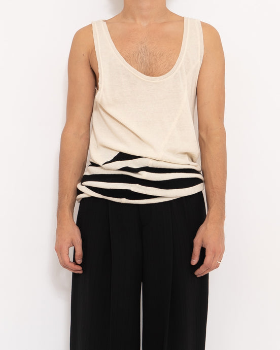 SS17 Intarsia Oversized Wool Tanktop Sample