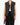 SS11 Biker Waistcoat in Petrol Lamb Suede