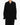 FW16 Cropped Raw-Hem Military Jacket in Black Wool