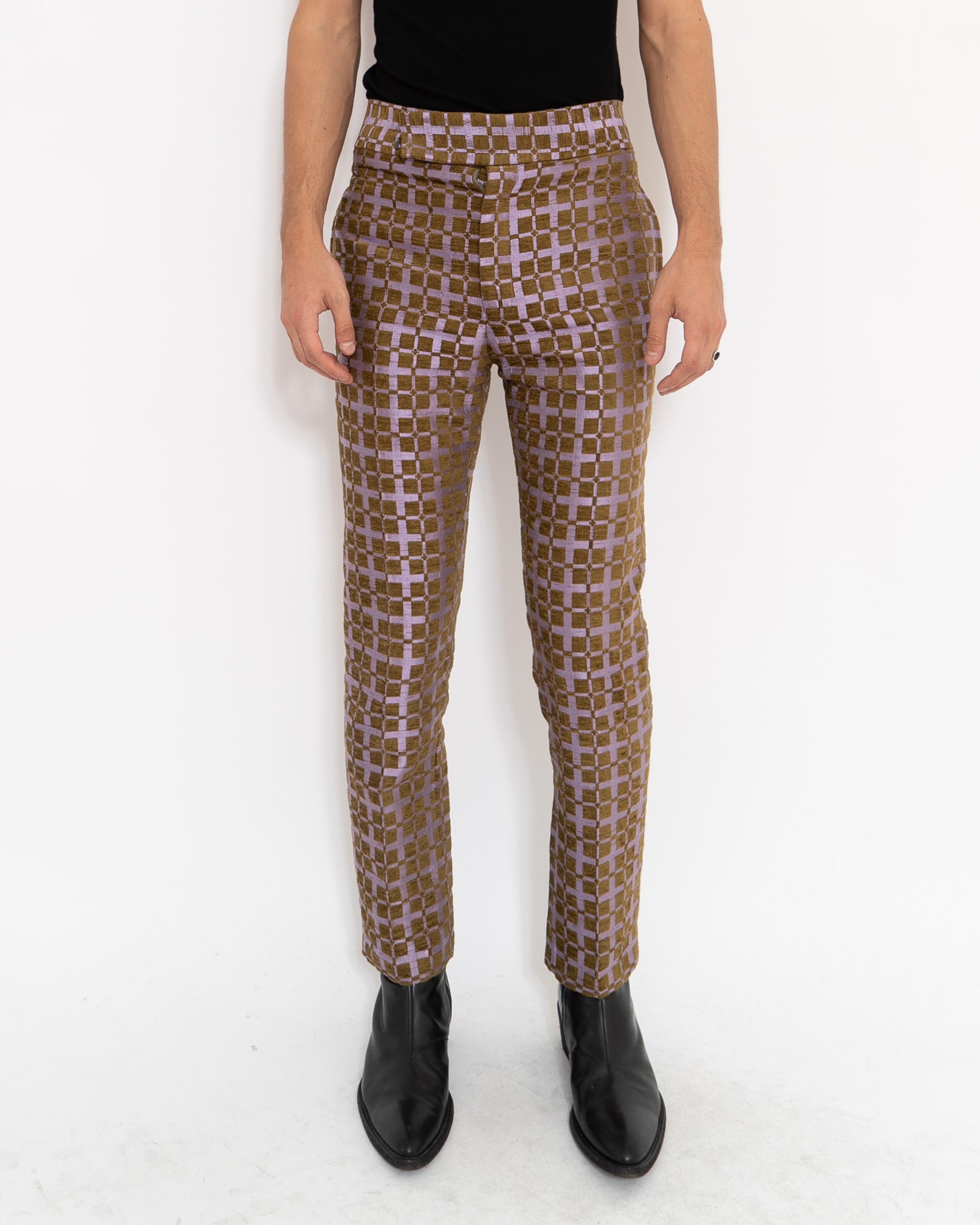 TH Monogram Jacquard Trousers