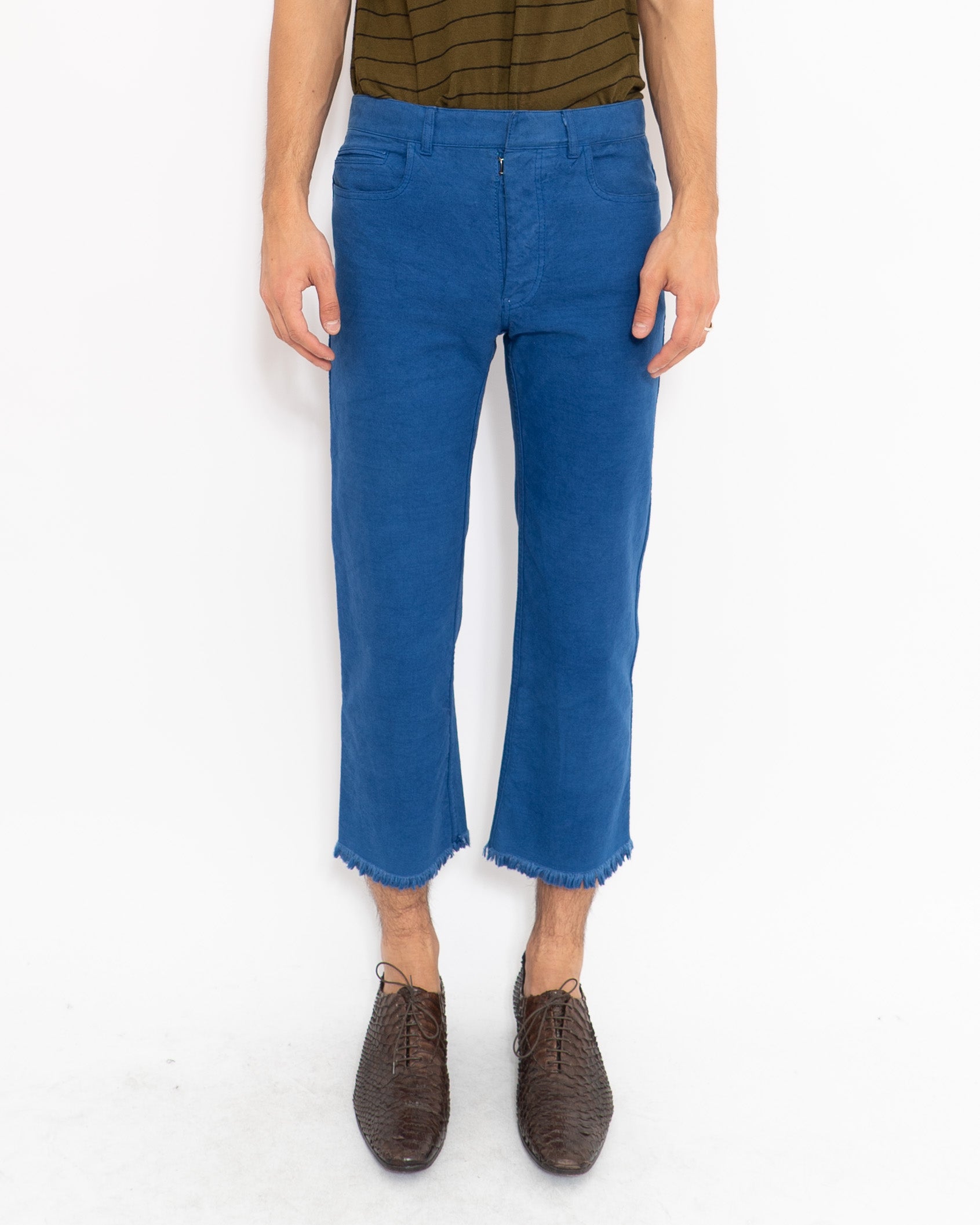 FW18 Crystall Blue Denim Trousers