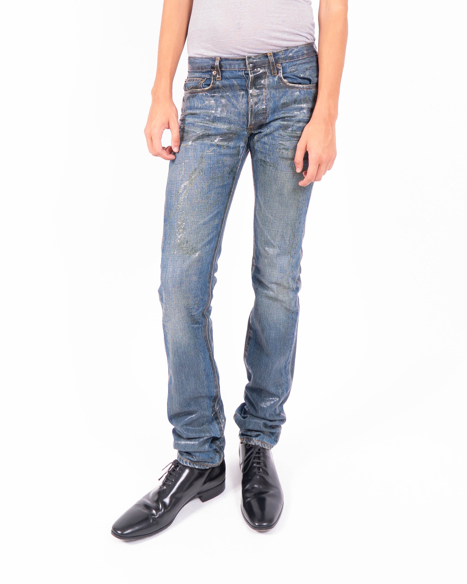 FW03 Luster Jeans in Waxed Denim