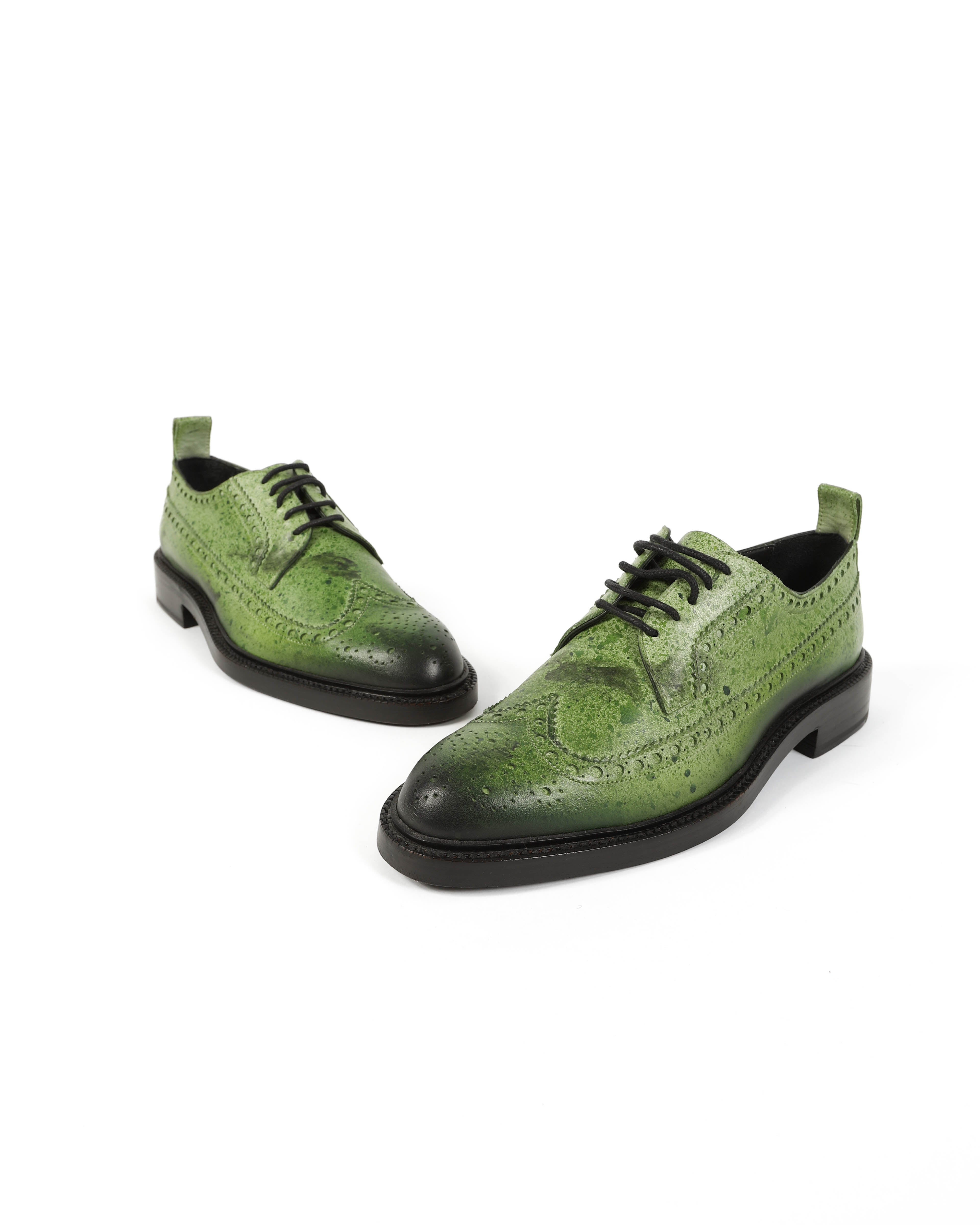 SS18 Hand Painted Brogue Derbies 1 of 1 Sample