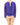 SS18 Ruffle Shirt in Purple Dottet Silk