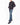SS16 ,,L’aveugle par amour'' Embroidered Trucker Jacket in Washed Black Denim