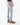 FW16 Patched Knee Skinny Jeans in Light Washed Denim