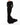 FW20 Mermaid Dress in Black Velvet