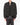 FW21 Chevron Embroidered Bomber in Black Velvet