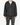 Oversized Double Layer Hoodie in Dark-Grey Perth Cotton