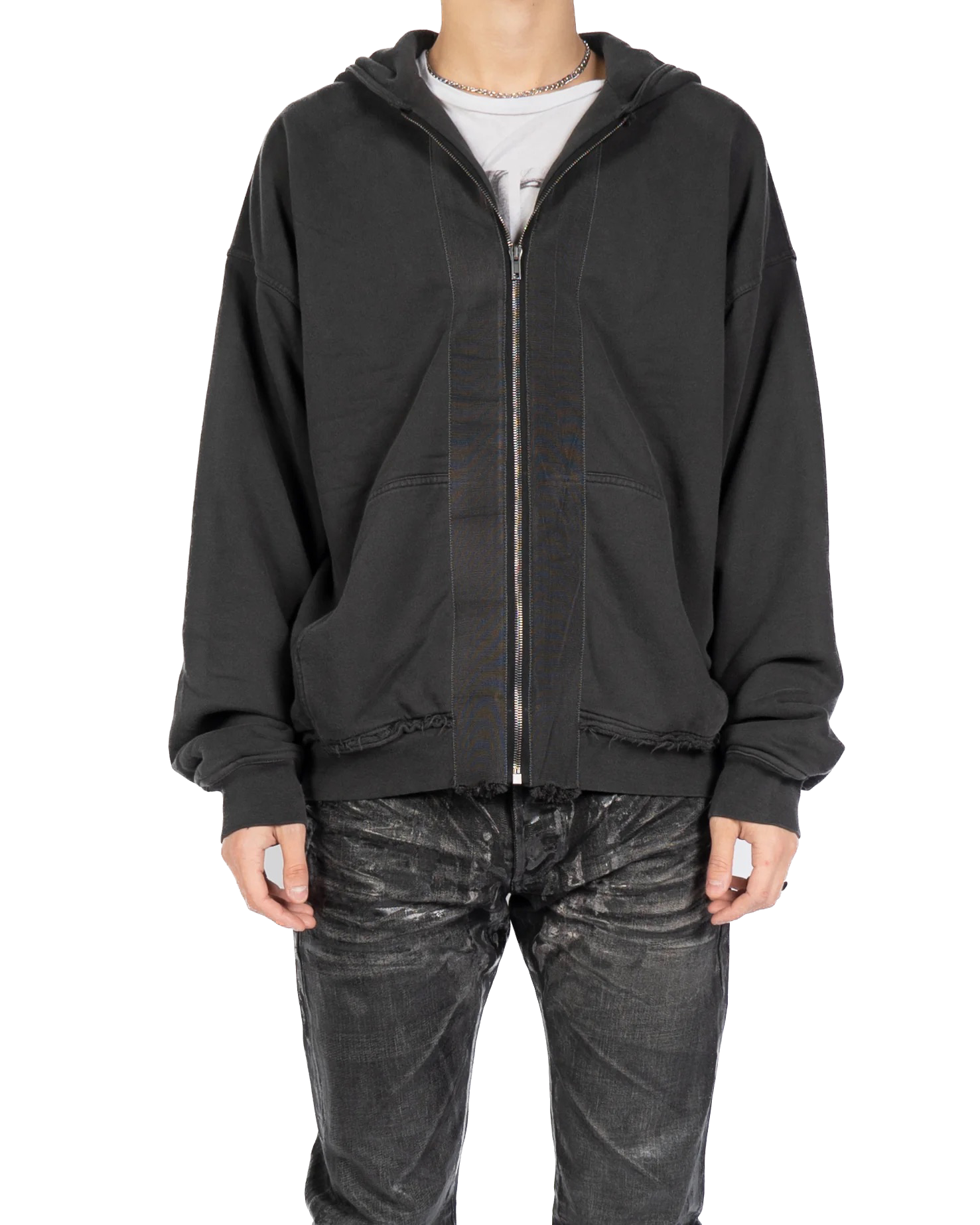 Haider ackermann zip up hoodie best sale