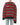 FW18 Asymetrical Inside Out Knit in Black & Red Wool