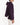 SS11 Raw Hem Hoodie in Purple Cotton