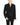 SS17 Shawl Collar Blazer in Black Metallic Wool