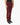 FW17 Side Striped Marching Band Trousers in Burgundy Wool