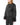 FW15 Shearling Jacket with Sintched Waist in Black Leather