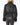 FW15 Shearling Jacket with Sintched Waist in Black Leather