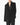 FW18 Double Breasted Short-Coat in Black Tweed