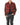 FW16 Western Shirt in Red & Black Heavy Cotton