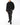 FW20 Oversized Embroidered Hoodie in Black Black