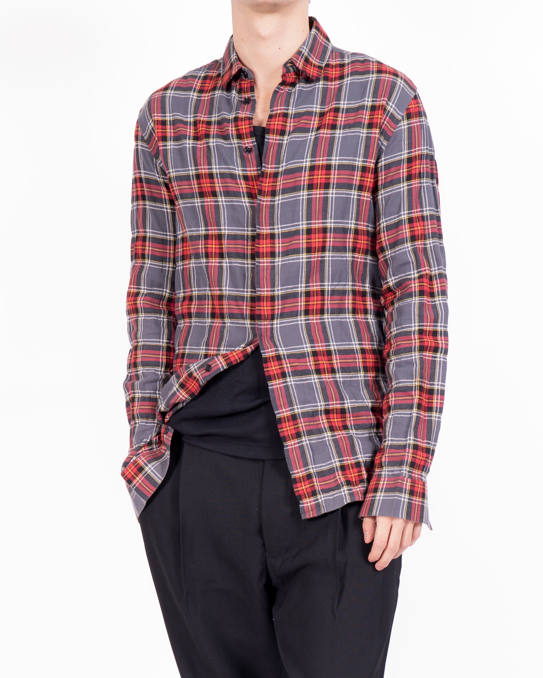 FW17 Classic Shirt in Checked Flannel Wool