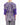 SS17 Oversized Leo Shirt in Purple Silk