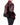 FW20 Boxy Quilted Embroidered Jacket in Chocolate Silk