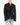 SS14 Tailored Officier Jacket in Black Wool Jacquard